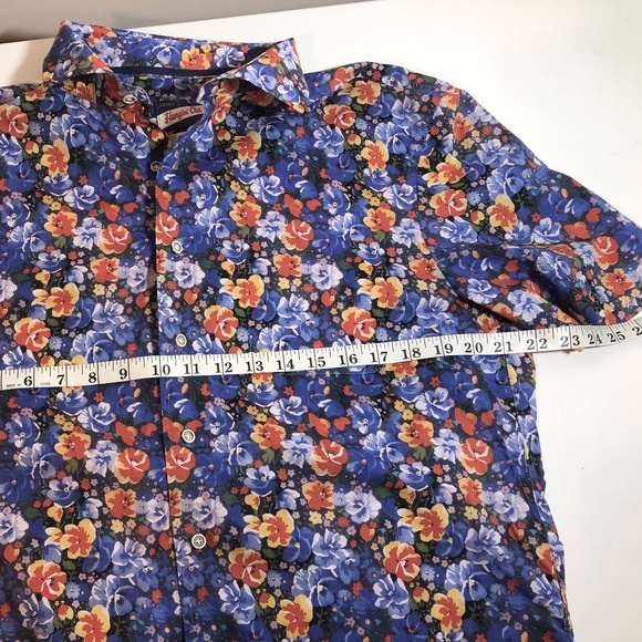 Johnnie O Hangin’ Out Floral Button Up Shirt - Barren Oceanside. - Picture 8 of 16